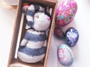 DIY Ostern Hase aus Socke